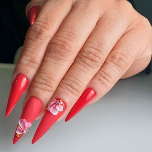 Love Moscow Purple Gel Enamel N.2047 -Semi permanent nail polishes -Purple Professional