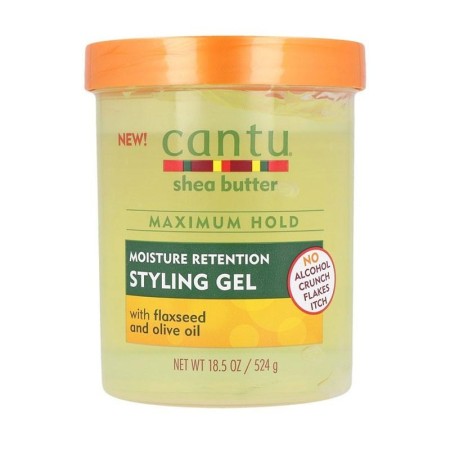 Cantu Sheabutter-Styling-Gel mit Leinsamen -Wachse, Pomaden und Gele -Cantu