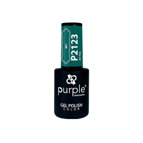 Gel Polish P2123 My Pug Purple Professional -Semi permanent enamel -Purple Professional
