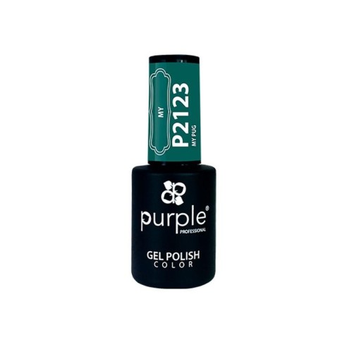 Gel Polonais P2123 My Pug Purple Professional -Vernis semi permanents -Purple Professional