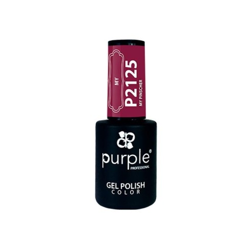 Gel Polish P2125 My Pinscher Purple Professional -Semi permanent enamel -Purple Professional