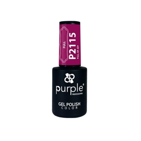 Gel Polish P2115 Full Of Joy Purple Professional -Semi permanent enamel -Purple Professional