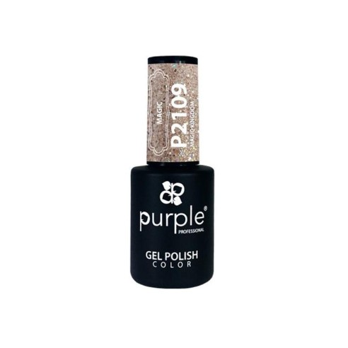 Gel Polish Purple Professiona P1209 Magic Kingdom -Semi permanent nail polishes -Purple Professional
