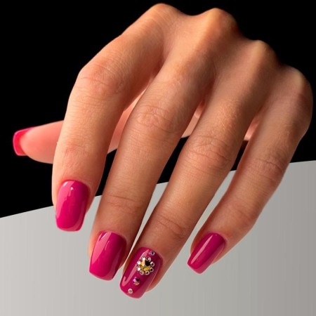 Gel-Nagellack P2115 Full Of Joy Purple Professional -Semipermanenter Emaille -Purple Professional 2