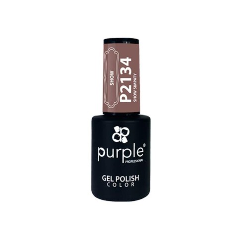 Esmalte Gel P2134 Show Simpaty Purple -Esmalte semi permanente -Purple Professional