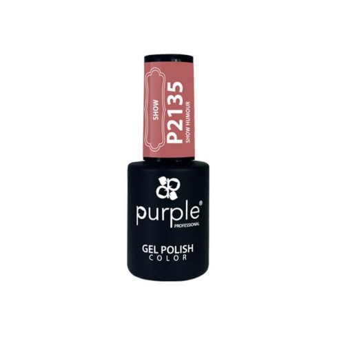 Esmalte Gel P2135 Show Homour Purple Professional -Esmalte semi permanente -Purple Professional