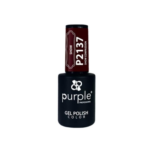 Gel Polish P2137 Mostrar Compaixão Púrpura -Esmalte semipermanente -Purple Professional