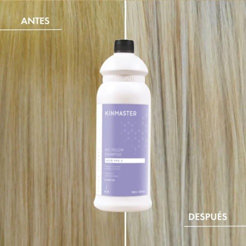 Kinmaster No Yellow Shampoo 1000ml -Shampoos -KIN Cosmetics