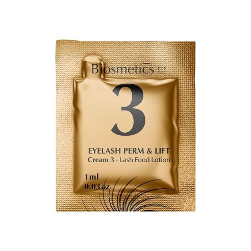 Lifting delle ciglia Fase 3 Nutritive Biosmetics 10 unità. -Ciglia e sopracciglia -Biosmetics