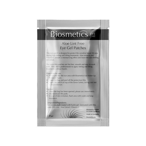 Aloe Vera Pflaster Intensive Biosmetics -Wimpern und Augenbrauen -Biosmetics
