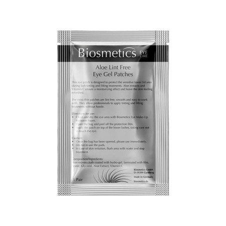 Aloe Vera Pflaster Intensive Biosmetics -Wimpern und Augenbrauen -Biosmetics