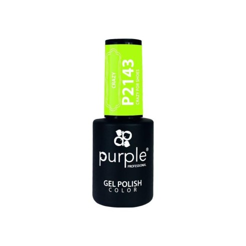 Esmalte Gel P2143 Crazy For Shoes Purple -Semi permanent nail polishes -Purple Professional