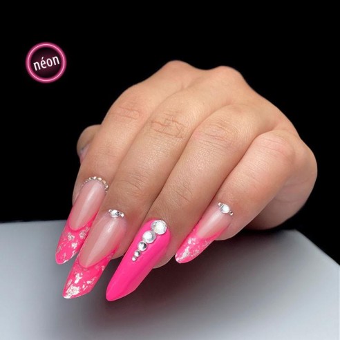 Gel-Nagellack P2142 Crazy For Makeup Lila -Semipermanenter Emaille -Purple Professional