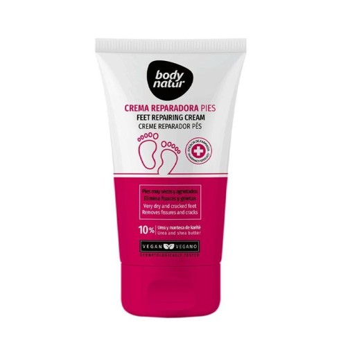 Creme reparador de pés Body Natur 100ml -Creme para as mãos e pés -Body Natur