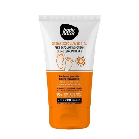 Exfoliante pies Body Natur 100ml -Crema de manos y pies -Body Natur