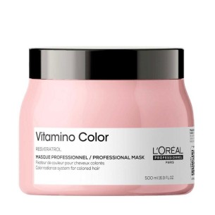 Mascarilla Vitamino Color L'Oreal Serie Expert 500ml -Mascarillas para el pelo -L'Oreal