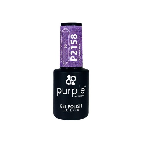 Esmalte Gel P2158 So Luxurious Purple Professional -Esmalte semi permanente -Purple Professional