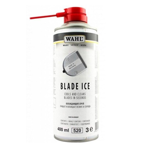 Spray rinfrescante per ghiaccio Wahl Blade 400 ml -Pettini, guide e accessori -Wahl