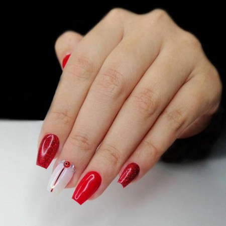 Dance Salsa Gel Polish P2075 Purple Professional -Semi permanent nail polishes -Purple Professional 2