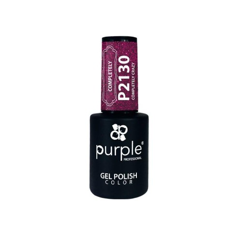 Esmalte Gel P2130 Completely Crazy Purple Professi -Esmalte semipermanente -Purple Professional