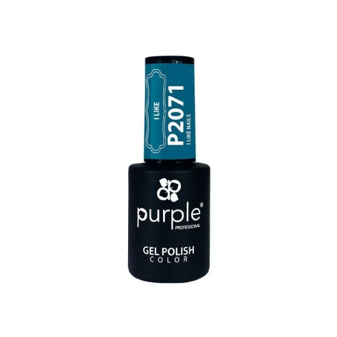 Gel Polish P2071 I Like Nails Purple -Semi permanent nail polishes -Purple Professional
