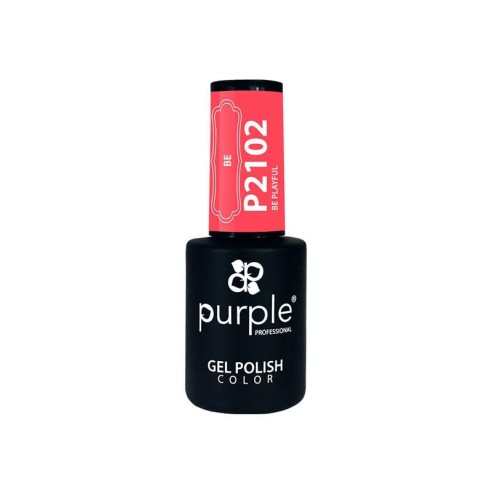 Esmalte Gel P2102 Be Playful Purple Professional -Esmalte semi permanente -Purple Professional