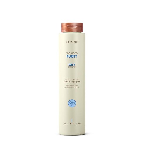 Purità Shampoo Oleoso Kinactif Kin Cosmetics 300ml -Shampoo -KIN Cosmetics