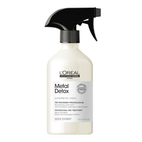 Spray pré-tratamento L'Oreal Metal Detox 500ml -Tratamentos de cabelo e couro cabeludo -L'Oreal