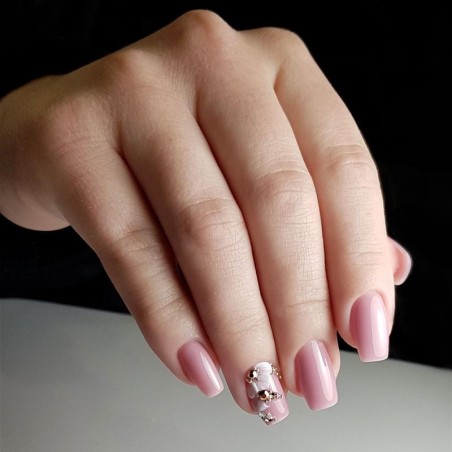 Elastischer Basis-Cover, Pink- Purple Professional 15 ml -Grund- und Decklacke -Purple Professional