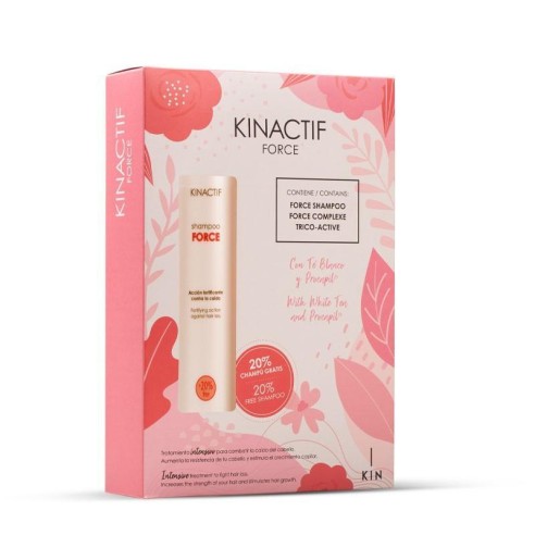 Force Pack Anticaída Kinactif -Caída -Kin Cosmetics Force Pack Anticaída Kinactif -Caída -Kin Cosmetics