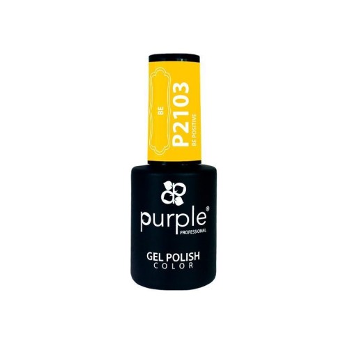 Esmalte Gel P2105 Be Positive Purple Professional -Esmalte semi permanente -Purple Professional
