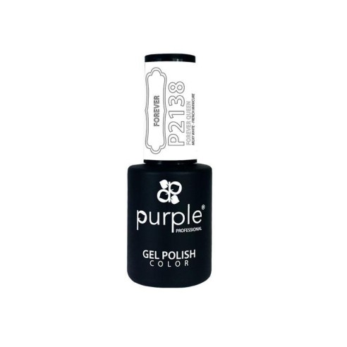 Esmalte Gel P2138 Forever Queen Purple Professional -Esmalte semi permanente -Purple Professional