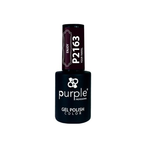 Smalto semipermanente P2163 Goditi il viaggio Purple Professional -Smalto semipermanente -Purple Professional
