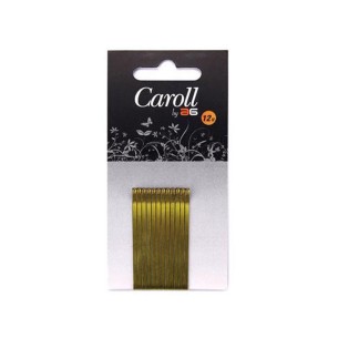 Horquella Caroll Rubia 12 uds. -Hairpins, clips and hair ties -AG