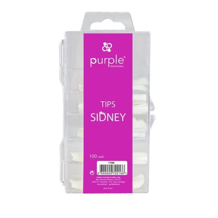 Tipps Sidney Purple Professional 100 Einheiten -Utensilien Zubehör -Purple Professional