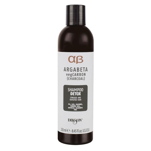 Argabeta Shampoing Détox VegCarbon 250 ml -Shampooings -Argabeta