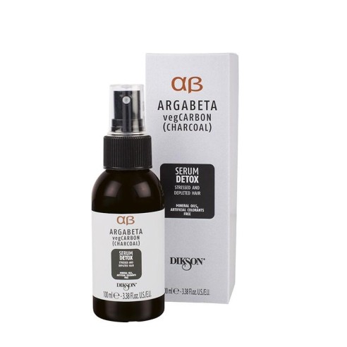 Argabeta VegCarbon Sérum Detox 100ml -Tratamentos de cabelo e couro cabeludo -Argabeta