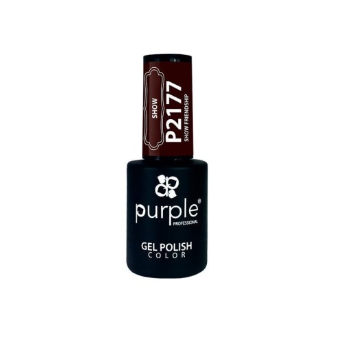 Esmalte Gel P2177 Show Friendship Purple Professional -Esmalte semi permanente -Purple Professional