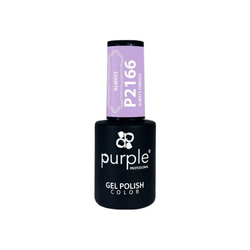 Vernis Gel P2166 Always Famous Purple Professional -Vernis semi permanents -Purple Professional