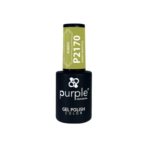 Gel Polish P2170 Always Beautiful Purple Professional -Semi permanent nail polishes -Purple Professional