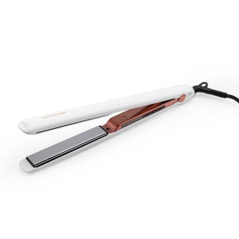 Iron C3 Corioliss White Soft Touch Copper -Hair Straighteners, Tweezers and Curlers -Corioliss