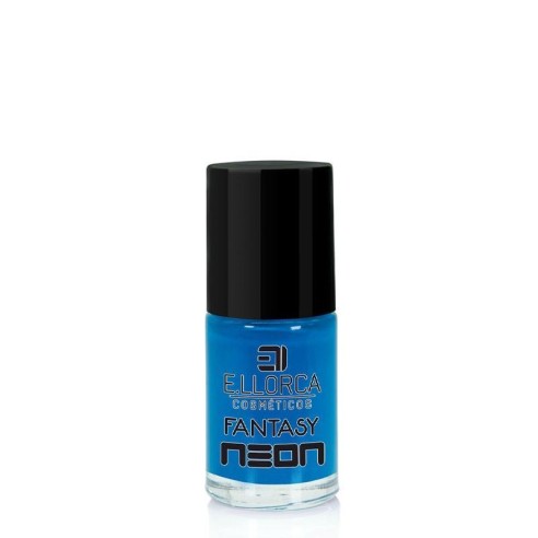 Blue Neon Fantasy 602 Émail Llorca -Vernis à ongles -Elisabeth Llorca