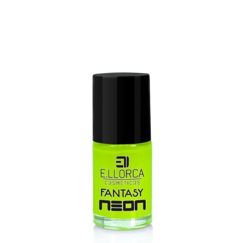 Vert Émail Néon Fantaisie 605 Llorca -Vernis à ongles -Elisabeth Llorca