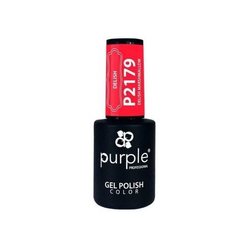 Esmalte Gel P2179 Delish Marshmallow Purple Profes -Semi permanent enamel -Purple Professional