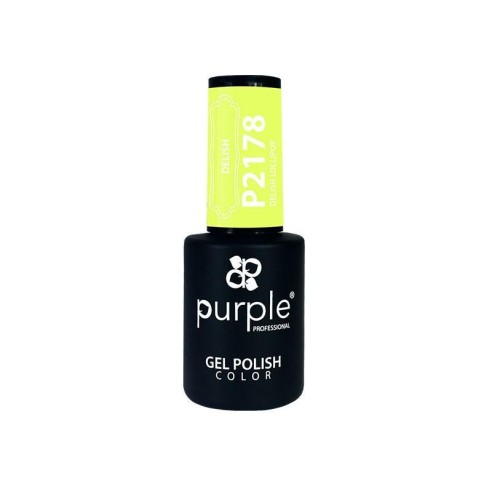 Esmalte Gel P2178 Delish Lollipop Purple Professi -Semi permanent enamel -Purple Professional