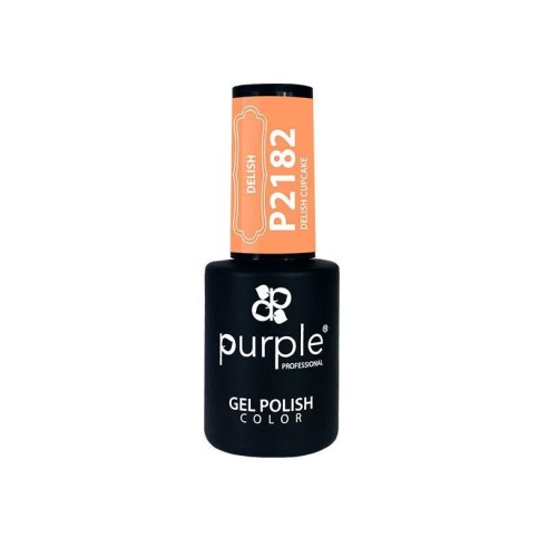 Esmalte Gel P2182 Delish Cupcake Purple Professi -Semi permanent enamel -Purple Professional