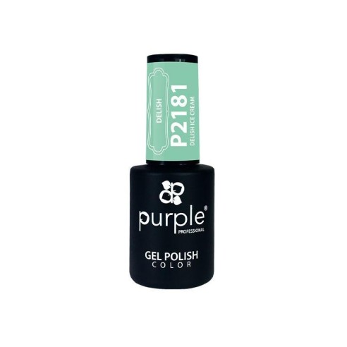Esmalte Gel P2181 Delish Ice Cream Purple Professi -Semi permanent enamel -Purple Professional