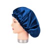 Bifull Anti-Frizz-Kappe aus blauem Satin -Lockenwickler, Lockenwickler und Papillots -Bifull