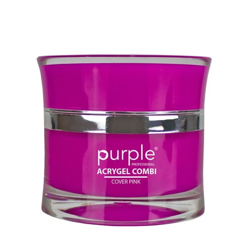 Acrygel Combi Cover Rose Purple Professional 50g -Gel et Acrylique -Purple Professional