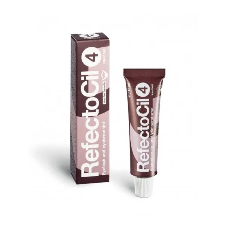 RefectoCil Nr. 4 Wimpern- und Augenbrauenfarbe Kastanie 15ml -Wimpern und Augenbrauen -Refectocil